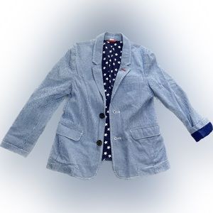 Boden Boys Cotton Blazer / Sports Coat - Size 7-8Y
